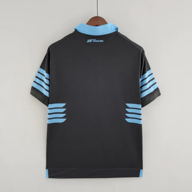 Camisa Retrô Lazio II Macron 2016/17 Masculino Preto