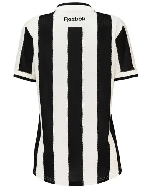 Camisa Botafogo I Home 2024/25 Torcedor Feminina Preto e Branco