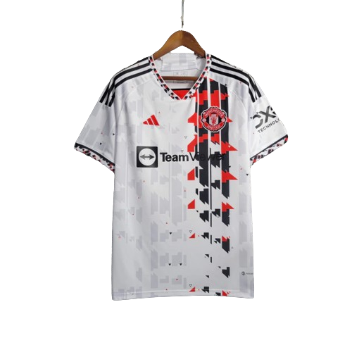 Camisa Manchester United -Adidas 23/24 Torcedor Branco