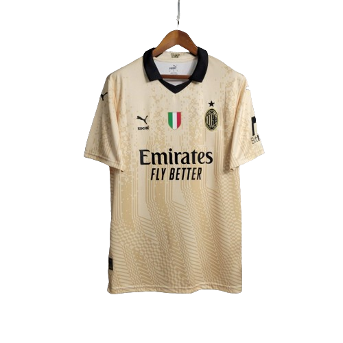 Camisa Milan Puma Torcedor 23/24 masculino Dourado