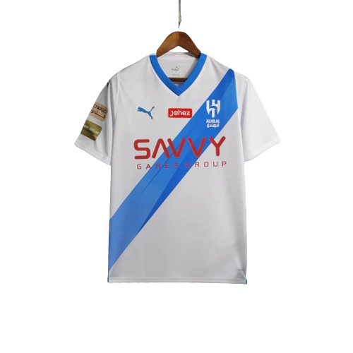 Camisa Al-Hilal Saudi Away Puma Torcedor 23/24 Masculina Branco