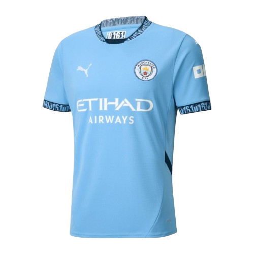 Camisa Manchester City I Home 2024/25 Torcedor Puma Masculina Azul