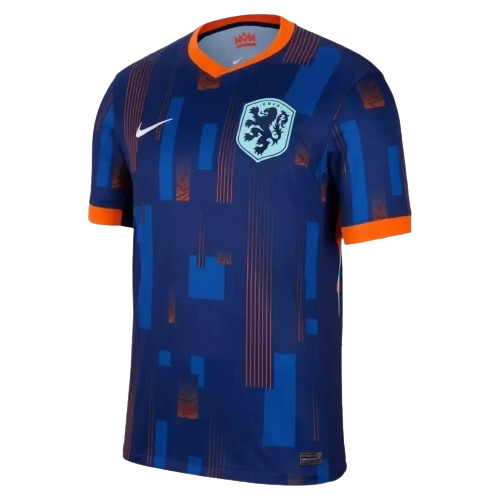 Camisa Holanda I Home Nike Torcedor 2024/25 Masculino Azul