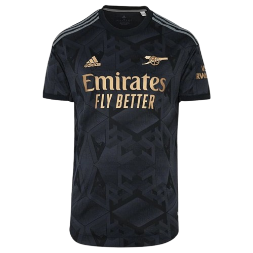 Camisa Arsenal II Away Adidas Torcedor 2022/23 Masculino Preto