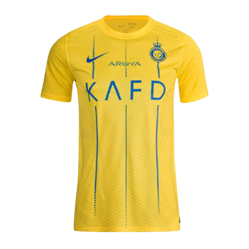 Camisa Al-Nassr I Home Nike Torcedor 2023/24 Masculino Amarelo