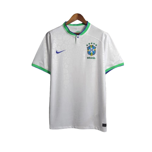 Camisa Brasil Concept Leopard Nike Torcedor 2022/23 Masculino Branco