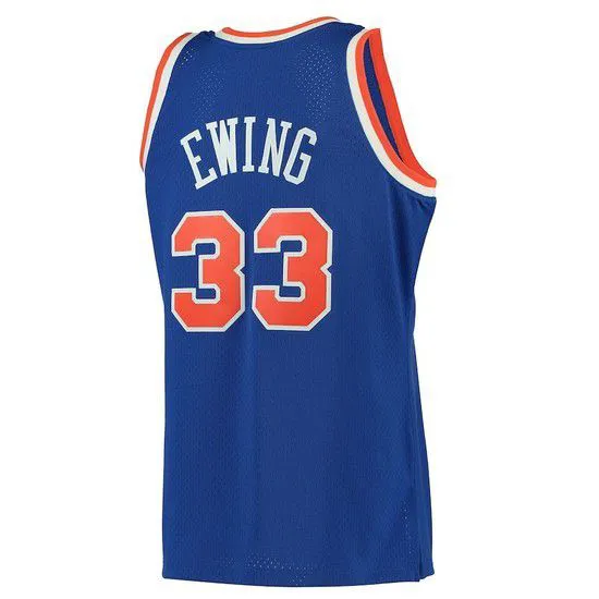 Regata Clássica mitchell E Ness New York knicks Swingman-Azul