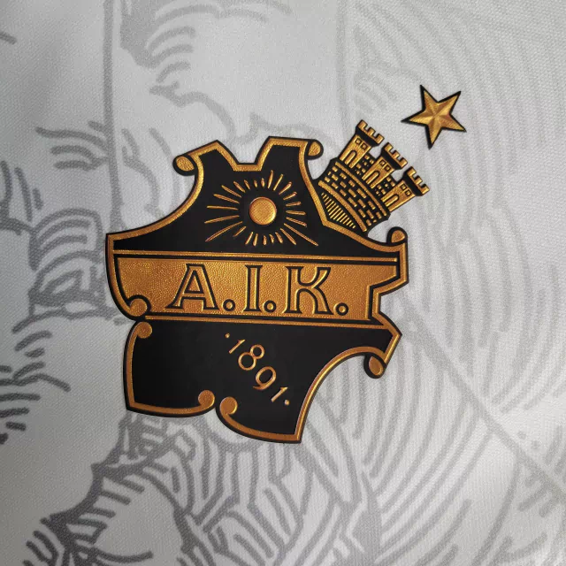 Camisa  AIK Away Nike Torcedor 2022/23- Branca