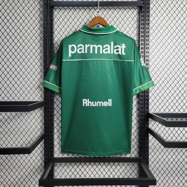 Camisa Retrô Palmeiras Rhummel 1999/00 Masculino Verde