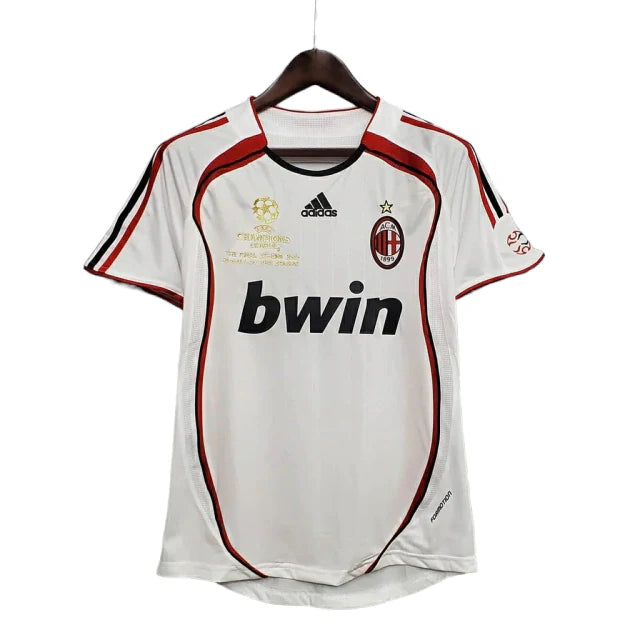 Camisa Retrô Milan II Away Adidas 2006/07 Masculino Branco