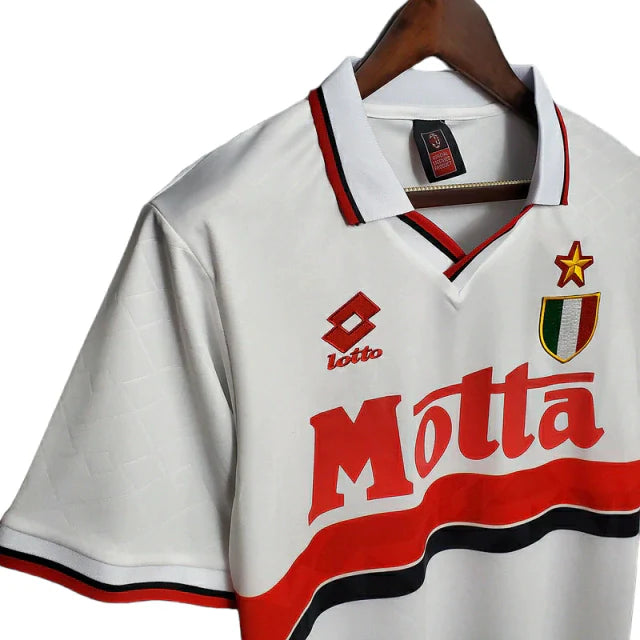 Camisa Milan Retrô 1993/1994 Branca - Lotto