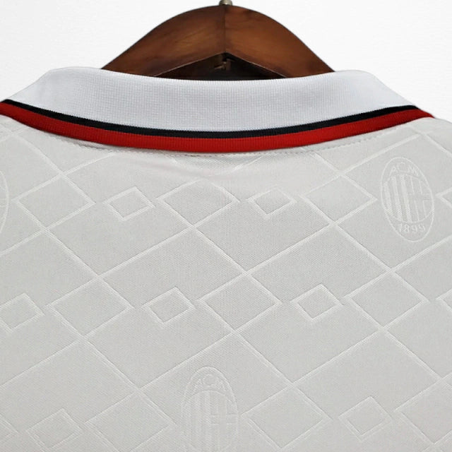 Camisa Milan Retrô 1993/1994 Branca - Lotto