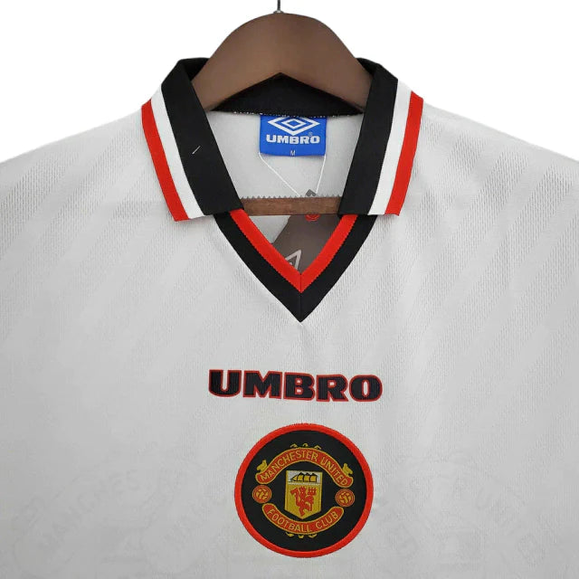 Camisa Manchester United Retrô 1996/1997 Branca - Umbro