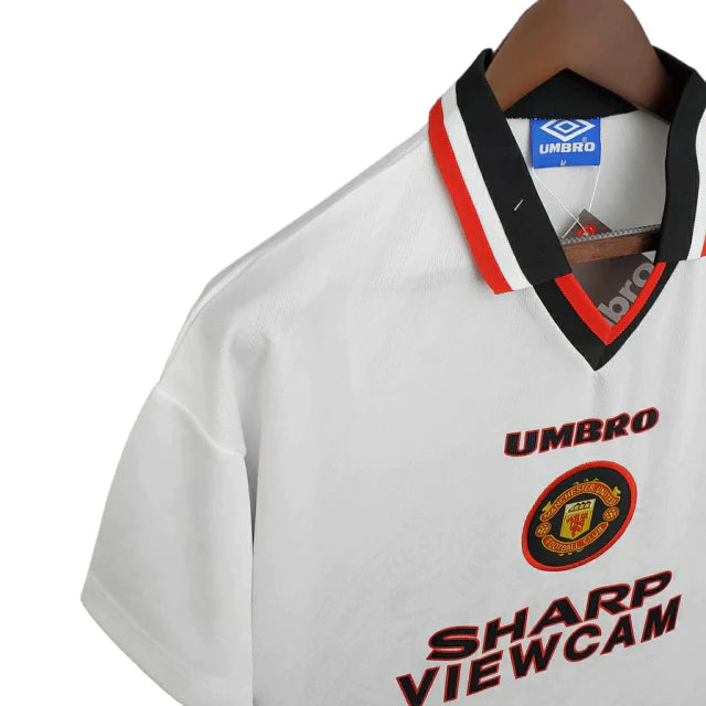 Camisa Manchester United Retrô 1996/1997 Branca - Umbro