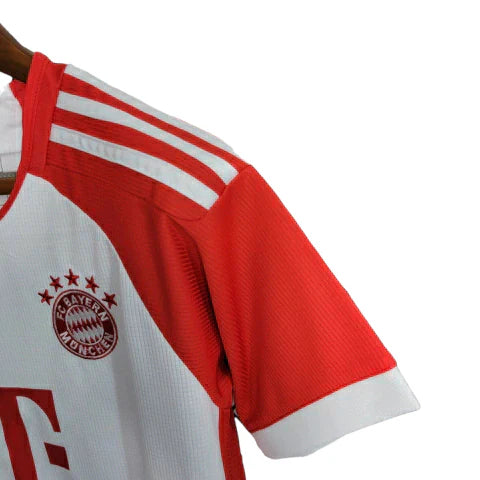 Kit Infantil Bayern de Munique I Adidas 23/24 - Branco