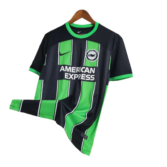 Camisa Brighton Away 23/24 - Torcedor Nike Masculina - Verde e Preto