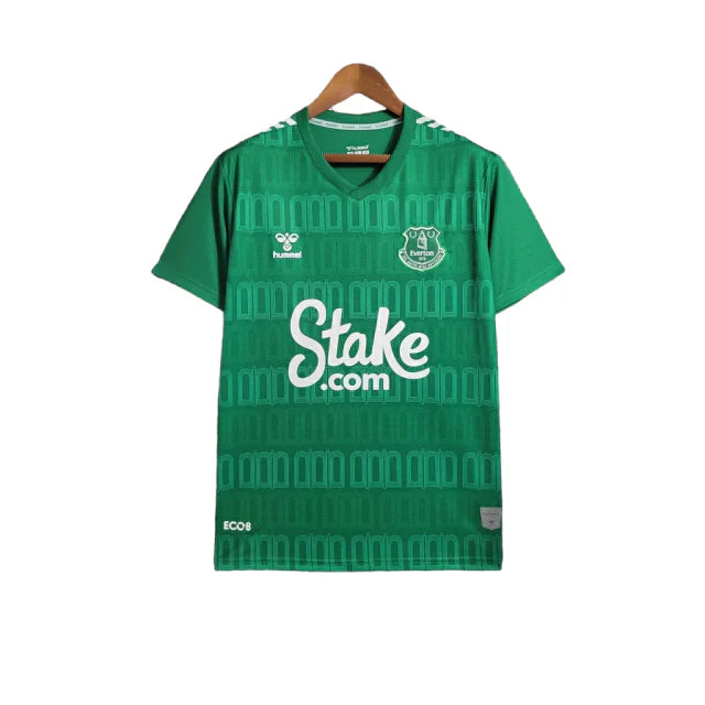 Camisa Everton Away 23/24 - Torcedor Hummel Masculina - Verde