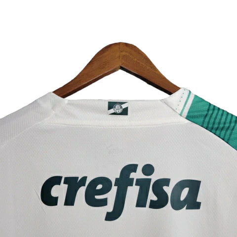 Camisa Palmeiras Away 23/24 - Manga Longa - Torcedor Puma Masculina - Branco