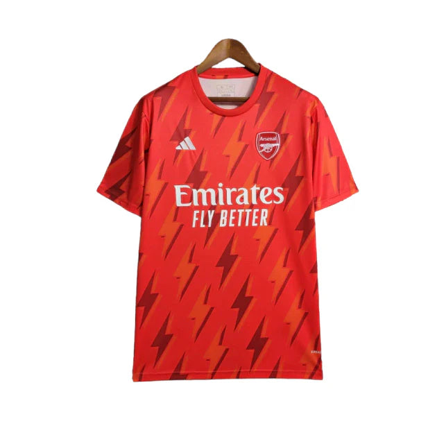 Camisa Arsenal Treino 23/24 - Torcedor Adidas Masculina - Vermelho