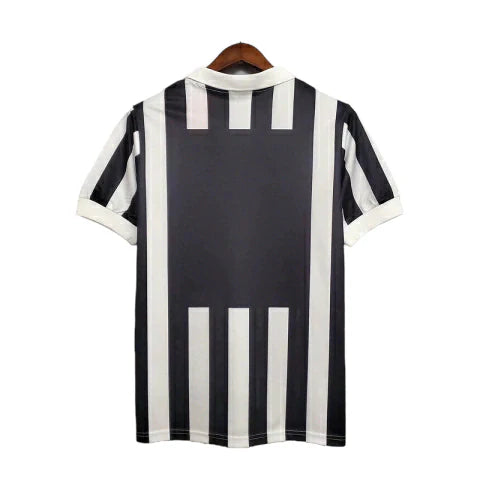 Camisa Juventus Retrô 1984/1985 Preta e Branca - Kappa