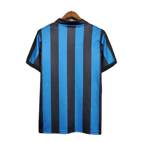 Camisa Inter de Milão Retrô 1988/1990 Azul e Preta - Uhisport