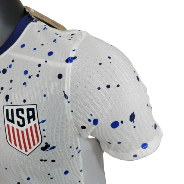 Camisa Estados Unidos I 23/24 Jogador Nike Masculina - Branco