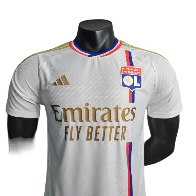 Camisa Lyon I 23/24 Jogador Adidas Masculina - Branco