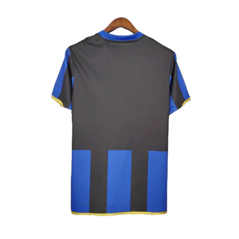 Camisa Inter de Milão Retrô 2008/2009 Azul e Preta - Nike