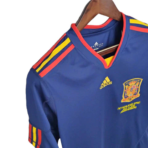 Camisa Espanha Retrô 2010 Azul - Adidas