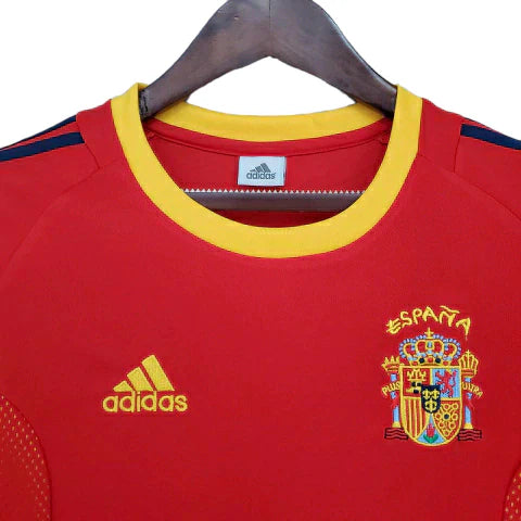 Camisa Espanha Retrô 2002 Vermelha - Adidas