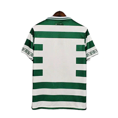 Camisa Celtic Retrô 1998/1999 Verde e Branca - Umbro