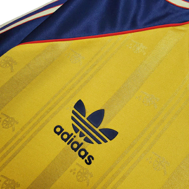 Camisa Arsenal Retrô 1988/1989 Amarela - Adidas