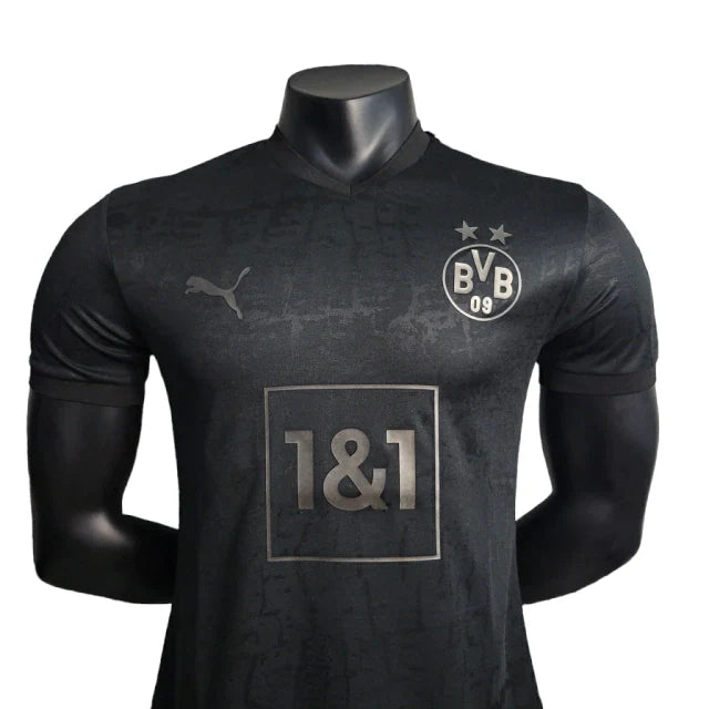 Camisa Borussia Dortmund 23/24 Jogador Puma Masculino Preto