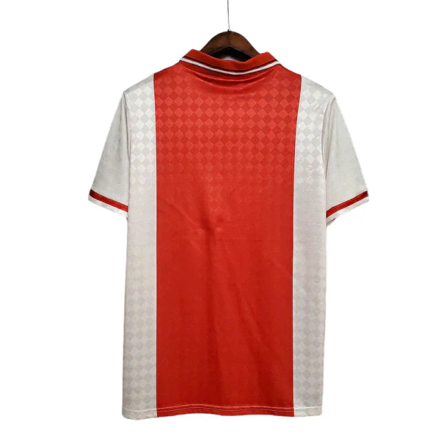 Camisa Ajax Retrô 1990-1992 Vermelha e Branca - Umbro