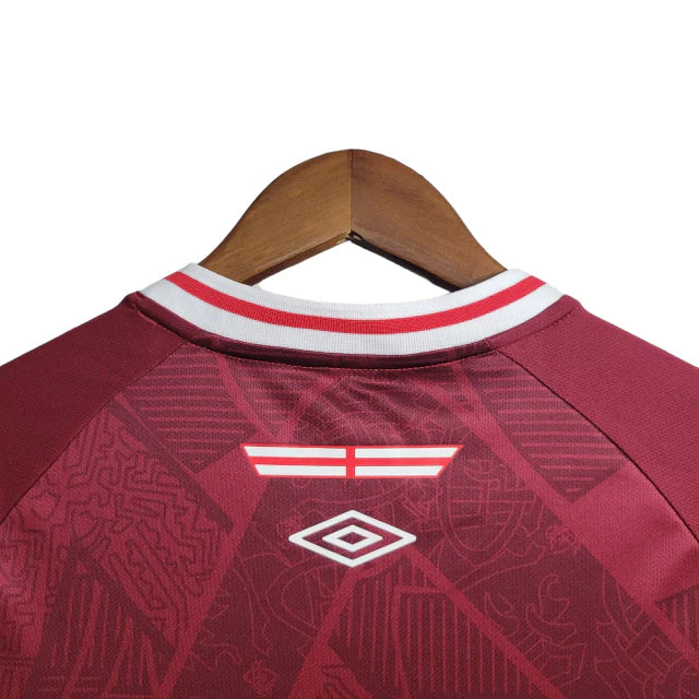 Camisa Fluminense II 22/23 Torcedor Umbro Feminina - Vinho